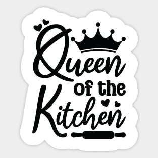 queen of the kitchen Sticker